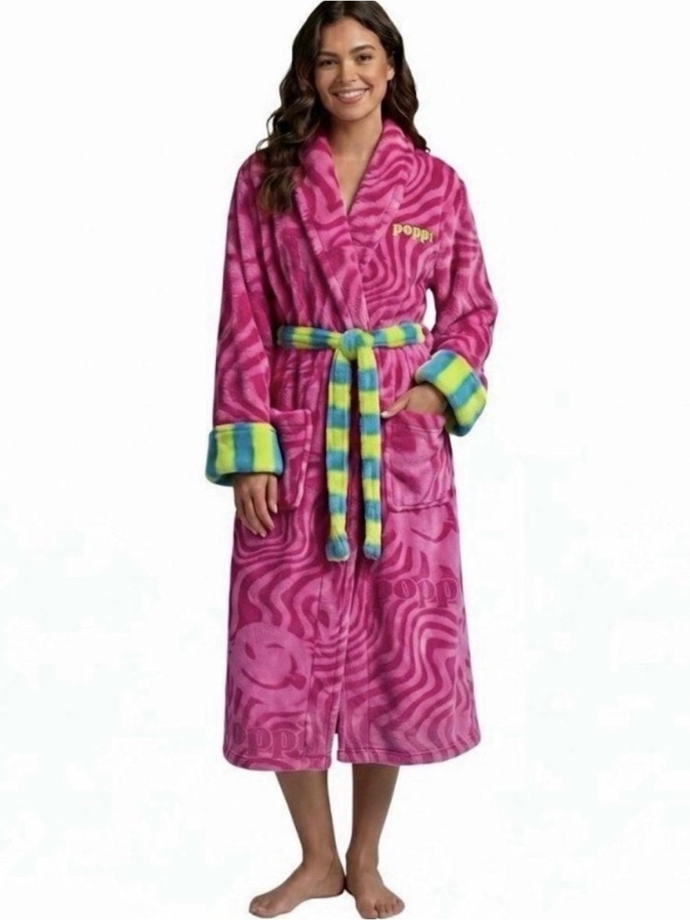 Discontinued Poppi Soda Target Collab Bathrobe
